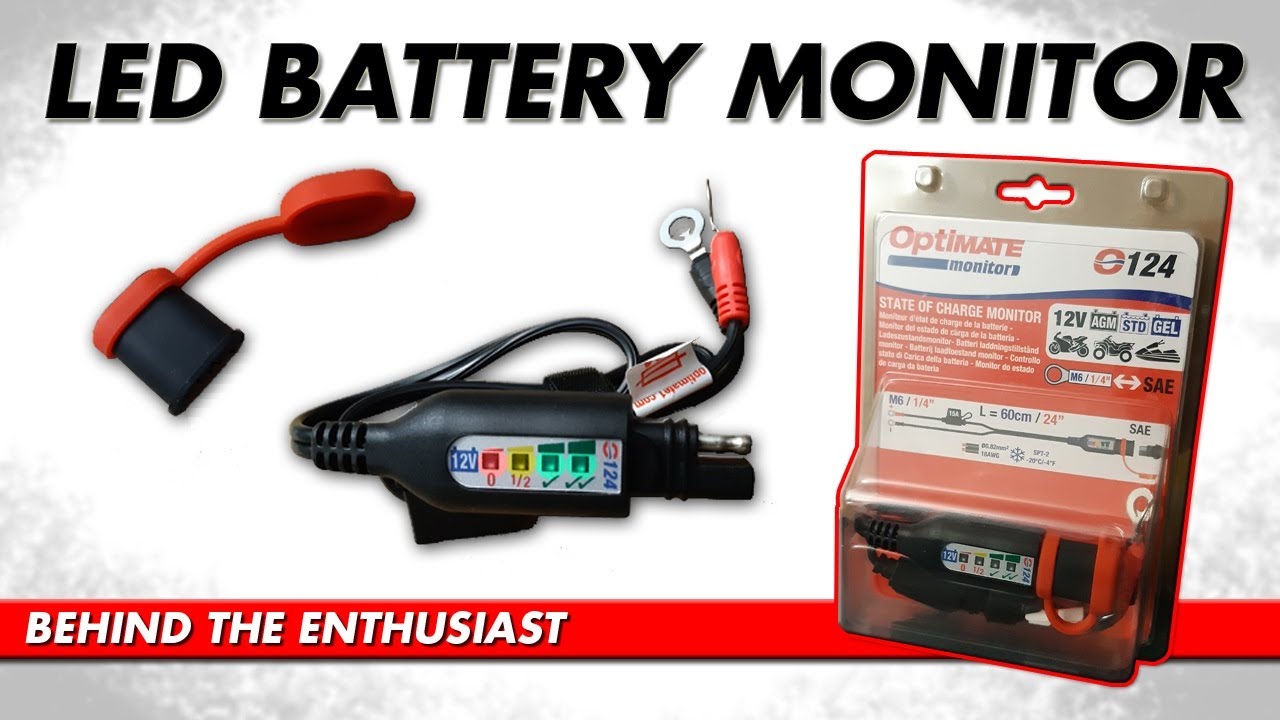 Optimate LED State Of Charge Battery Monitor | Behind The Enthusiast