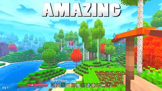 I Can't Stop Playing in this Voxel Sandbox Game! - Allumeria Gameplay screenshot 1