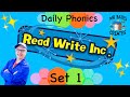 DAILY PHONICS PRACTICE || Read Write Inc Phonics Set 1 || Mr Bates Creates