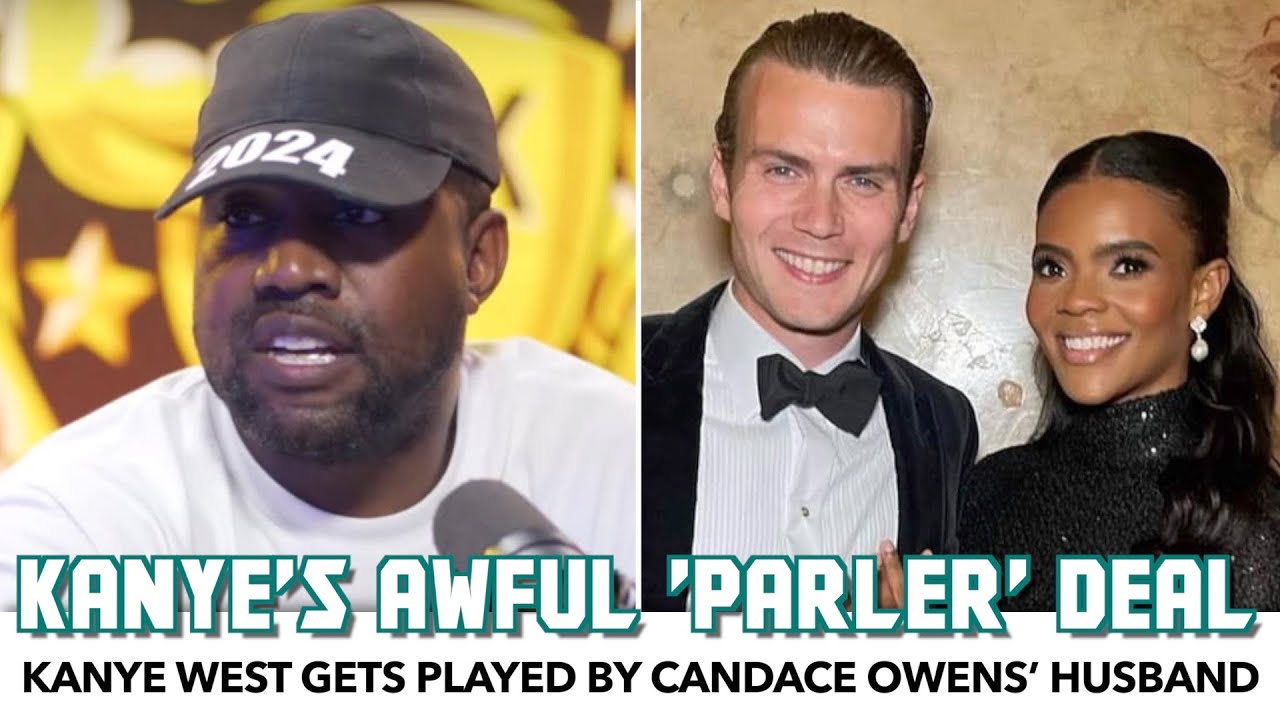 Kanye Gets Played By Candace Owens’ Husband
