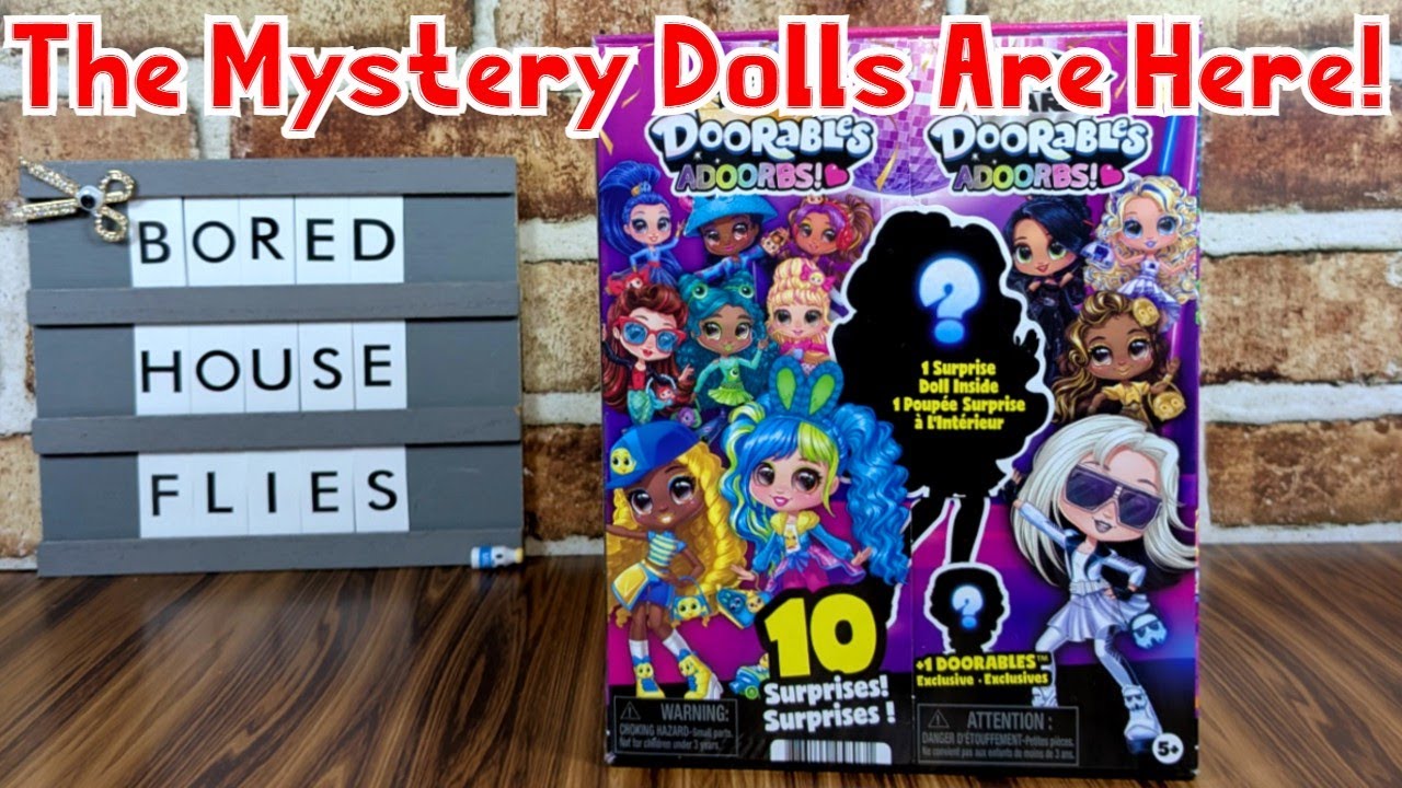The Mystery Dolls Are Here! | Disney Doorables Adoorbs Series 2 - Jordan the Flounder Superfan!