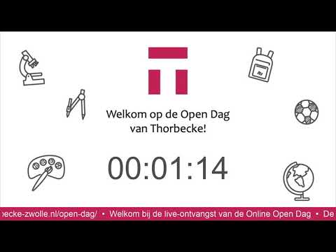 Live-ontvangst TSG Online Open Dag 2021 (opname)