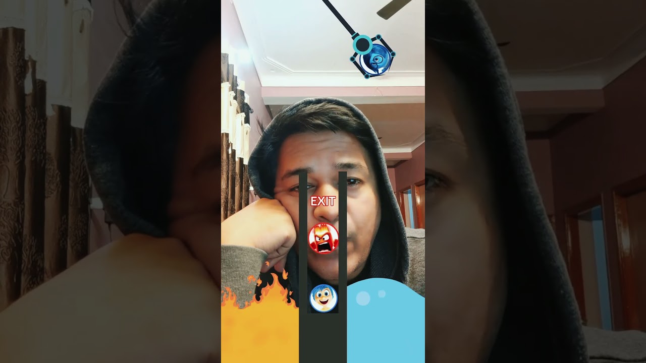 Feeling like my emotions just flipped inside out! 😵🎭