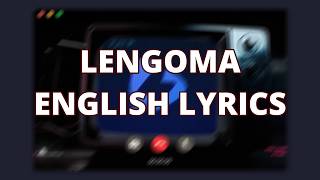 lengoma (ft. misokuhle & sami kay) Ikg & msa (lengoma ENGLISH lyrics) Lengoma translation