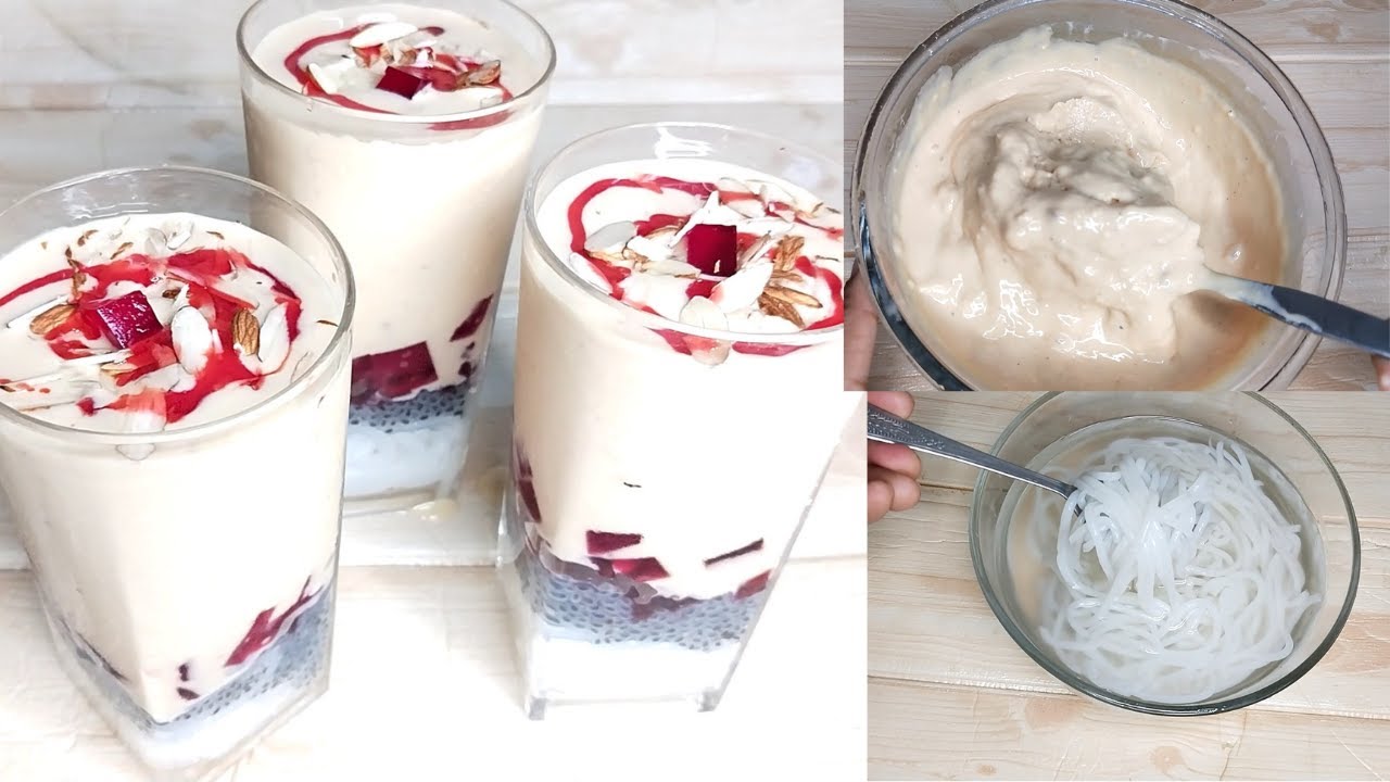 Instant Shahi Rabdi Falooda recipe |Quick & Easy Recipe - YouTube