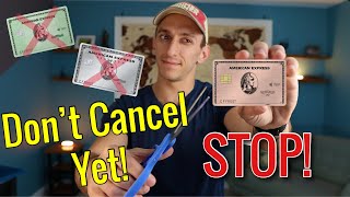 Do This Before You Cancel Amex Platinum, Amex D, Or Amex Green