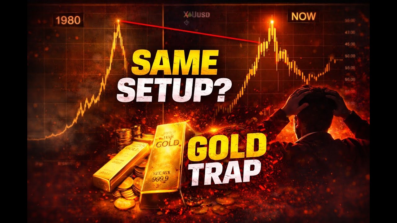 Gold Repeated 1980 Crash Pattern | History Is Lining Up Again