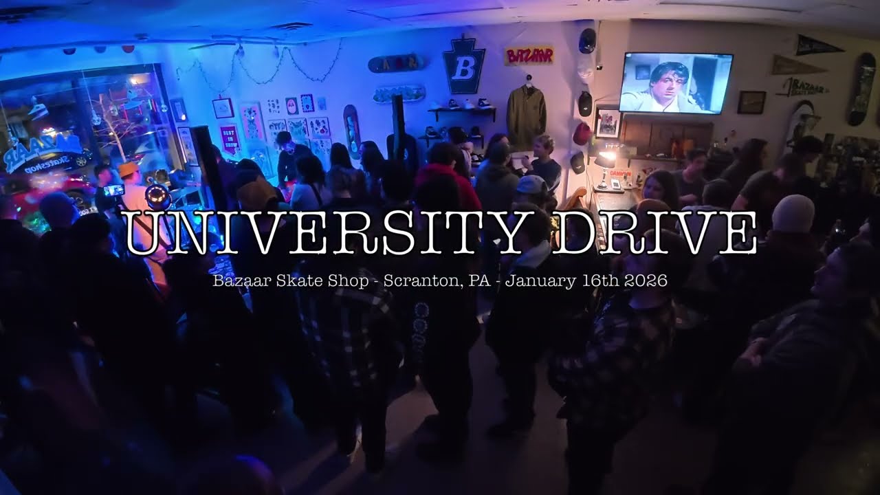 My band plays a skate shop in Scranton, PA