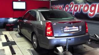 Test Dyno Reprogrammation Moteur Cadillac Bls 2.0 Turbo 210Ch O2Programmation