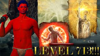 I BEAT ELDEN RING AT LEVEL 713!!!