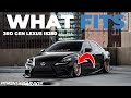 What Wheels Fits | 3rd Gen Lexus IS250
