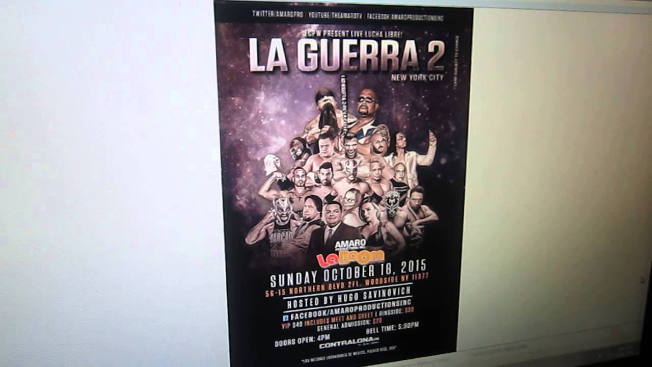 Amaro Productions presents La Guerra 2