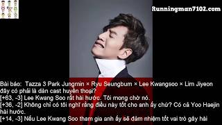 Lee Kwang Soo được mời tham gia Tazza 3 và những bình luận của Netizen