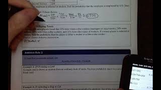 NorthArk MAT 2133 Section 4.2 Example 4-19 Addition Rule