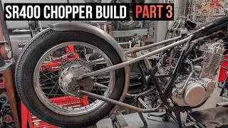 2015 Yamaha Sr400 Chopper Build Episode 3 Hardtail Conversion