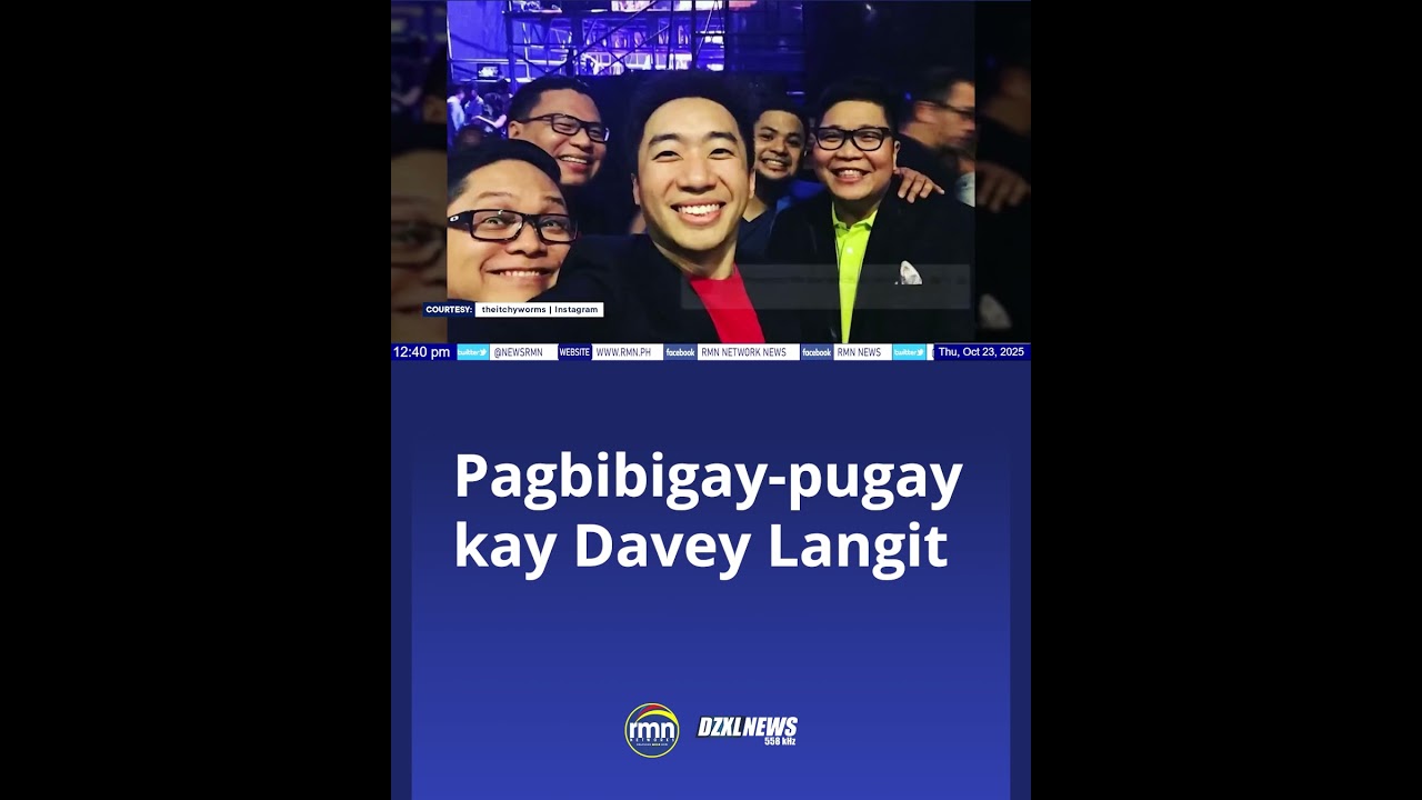 Pagbibigay-pugay kay Davey Langit