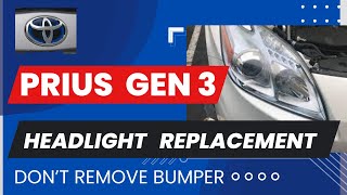 ✨ Prius Gen 3 - Passenger Side Headlamp - New FASTER Replacement ✨