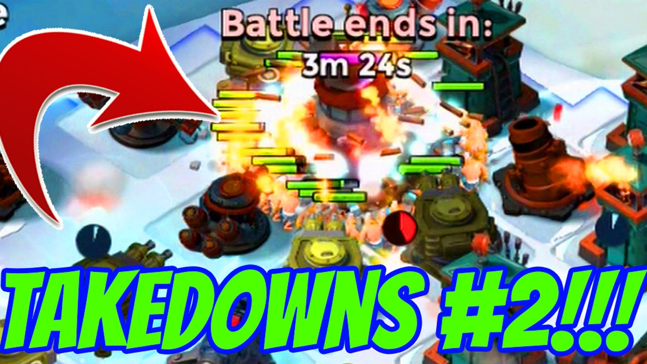 BOOM BEACH - INSANE RESOURCE BASE RAIDS (Part II) HQ 20 Gameplay