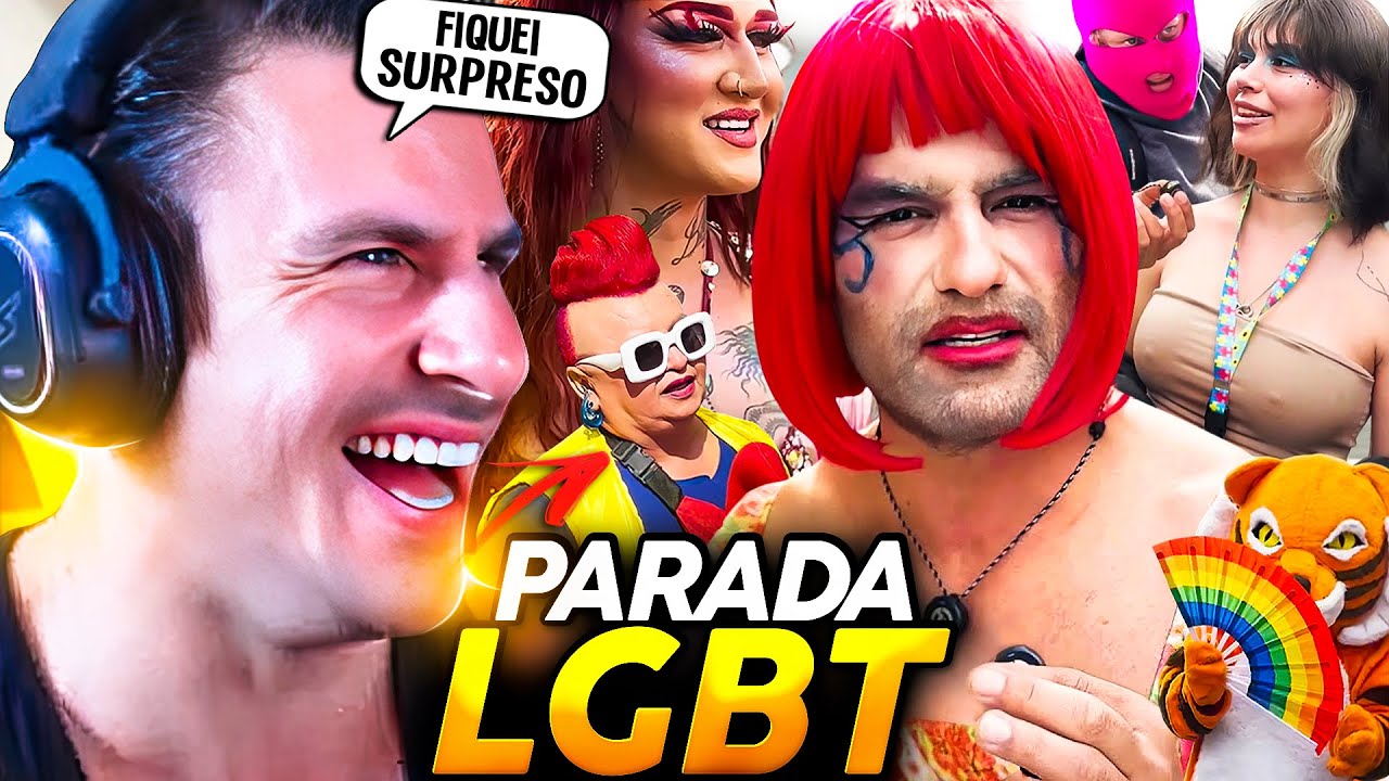 SUPER XANDÃO REAGINDO A QUESTIONANDO TUDO NA PARADA GAY