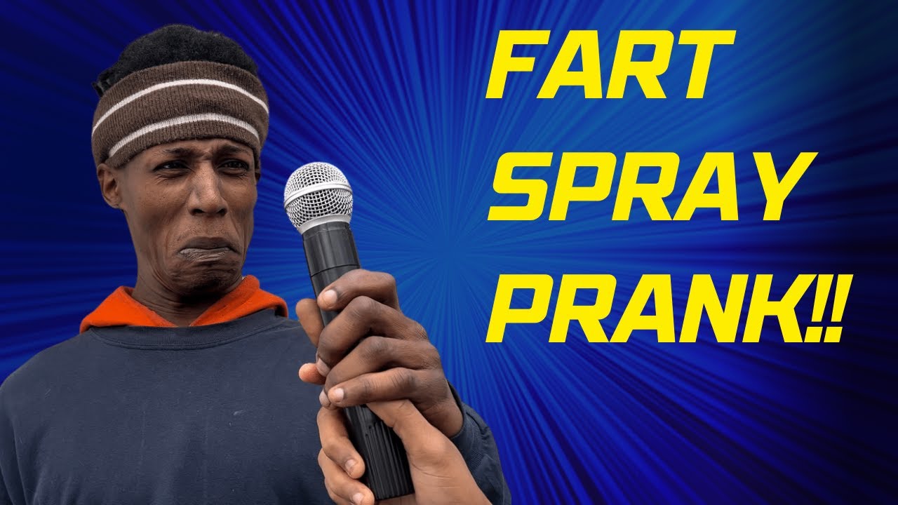 Funniest fart spray prank ever! YouTube