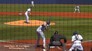 Daniel Pinero - SS - University of Virginia (2014-04-04&06 at Pitt)