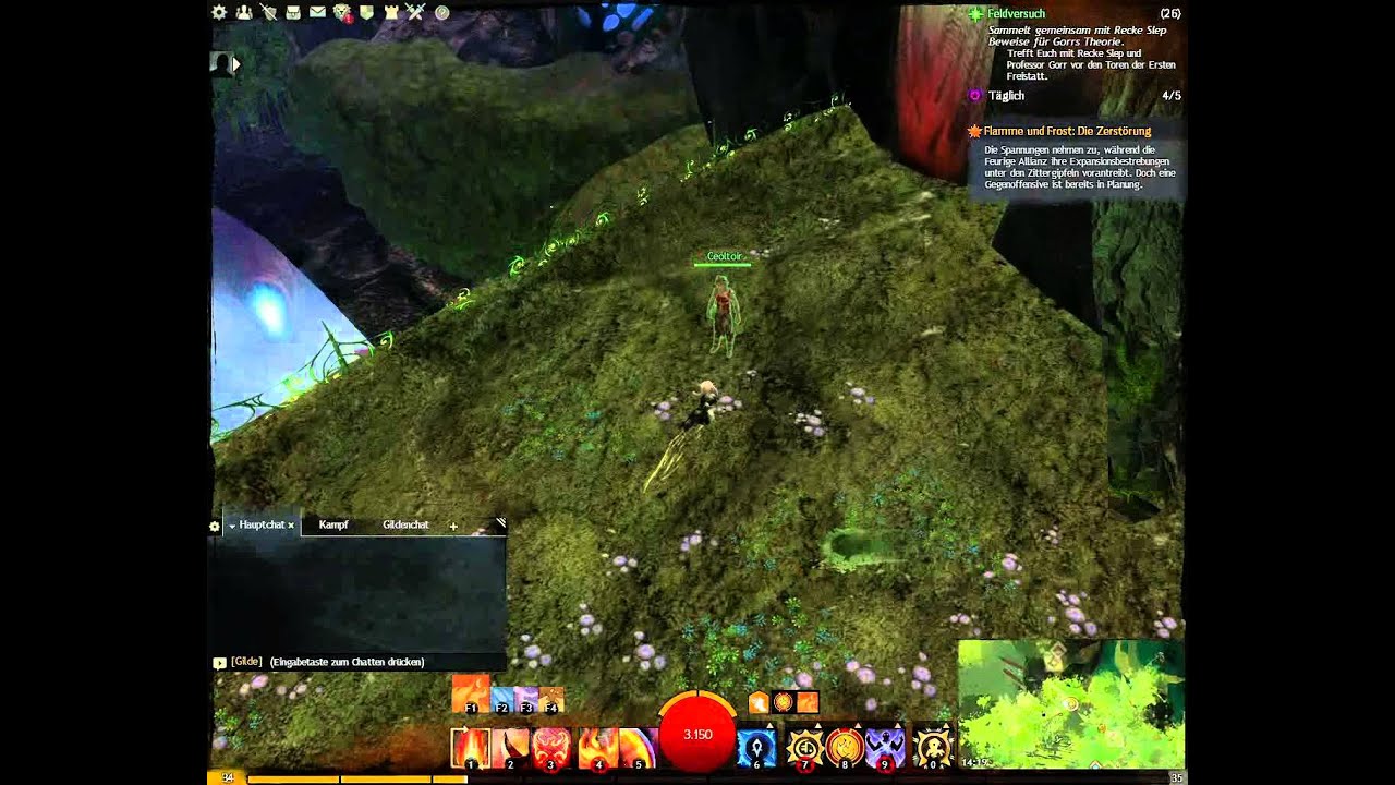 GuildWars 2 Der Hain Aussichtspunkt Garten der