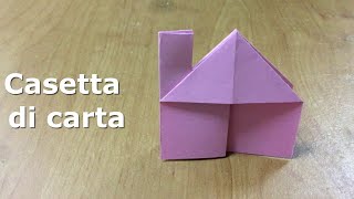 Come Fare Una Casetta Di Carta. Costruire Una Casetta Con La Carta