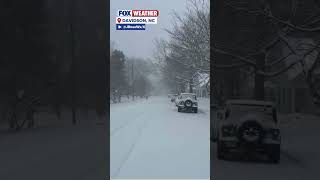 Winter wonderland in NC