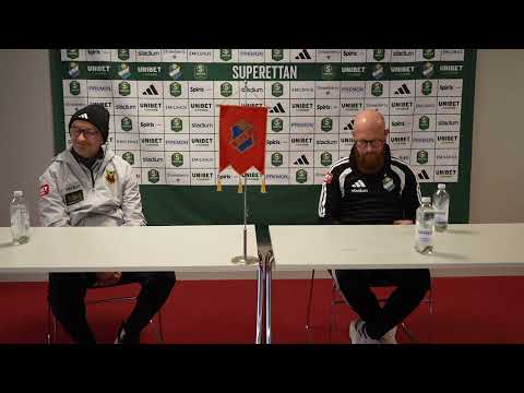 Presskonferens Östers IF - Östersunds FK 20260425