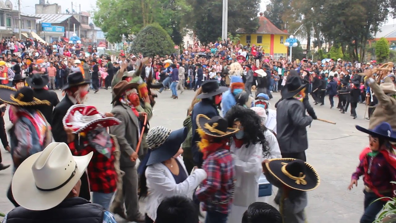 Carnaval Chilchotla Puebla 2020  Sección 4° de Santa Cruz (Primera Parte)