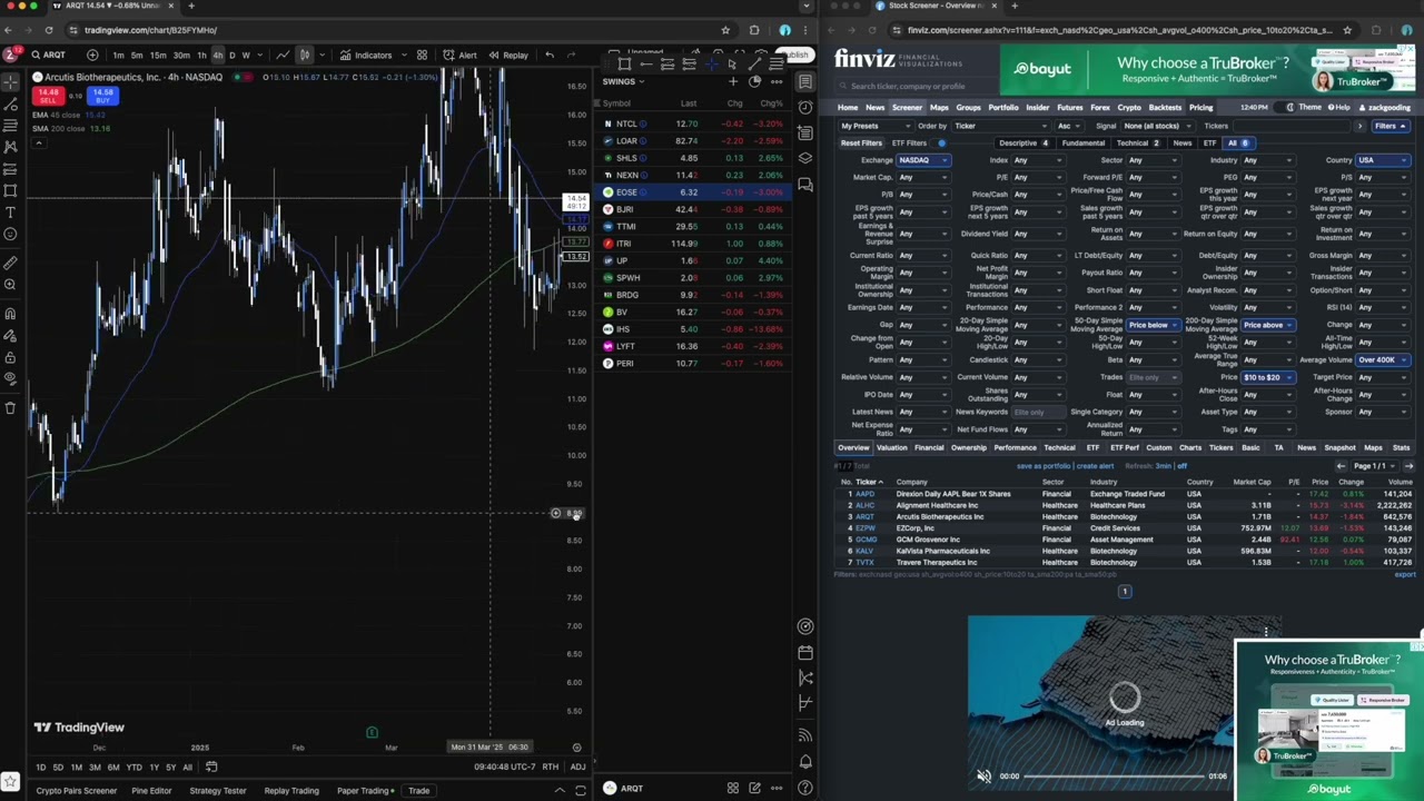 Swing Trade Like a Pro | Finviz Low Cap Stock Screener Setup