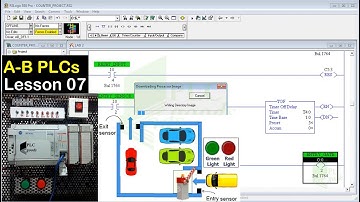 Allen Bradley PLC Tutorial | Comparison Instructions in RSLogix 500  | Lesson 7