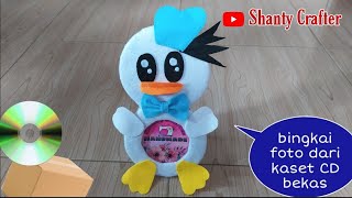 Bingkai Foto Dari Kaset Cd Bekas