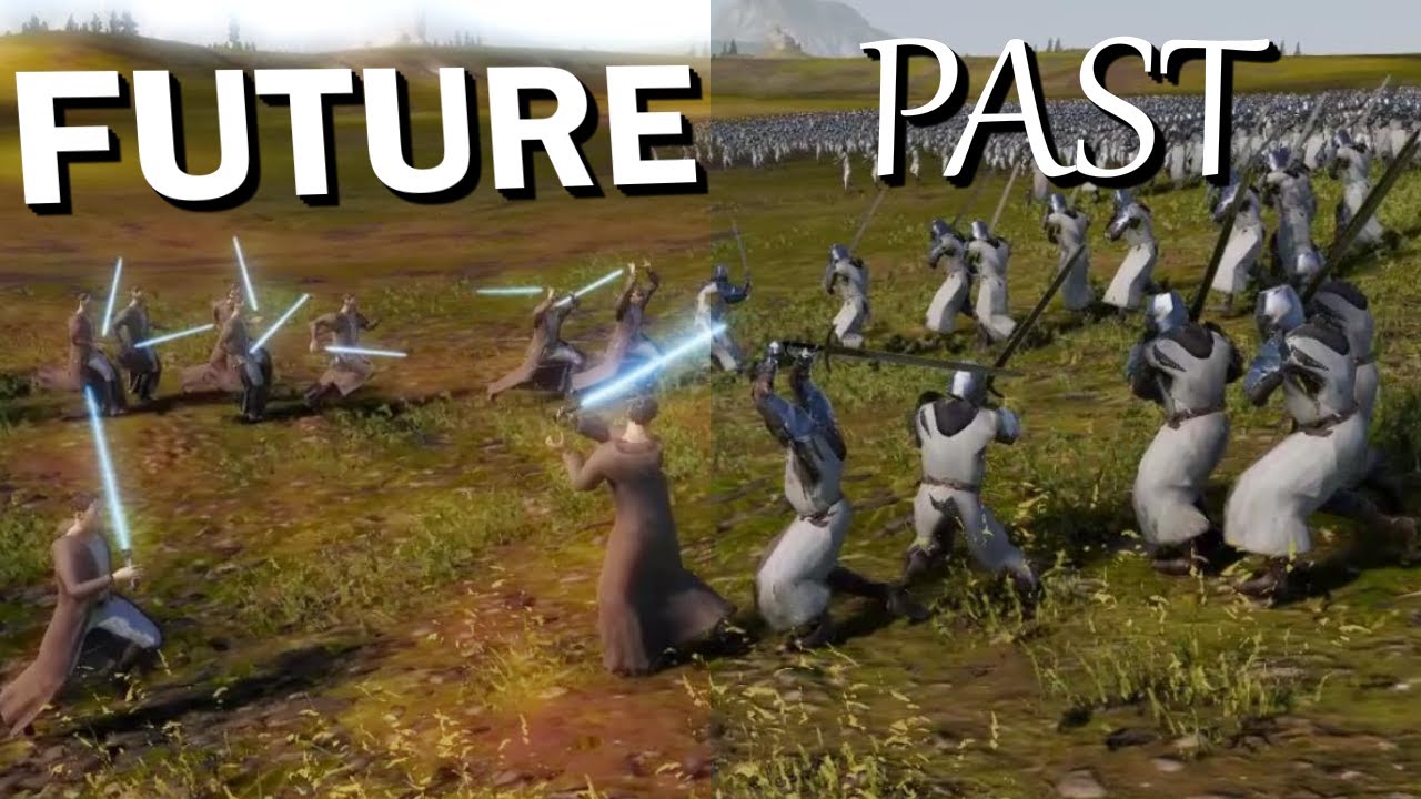 100 Sci-Fi Knights vs 50000 Medieval Knights - Ultimate Epic Battle Simulator 2