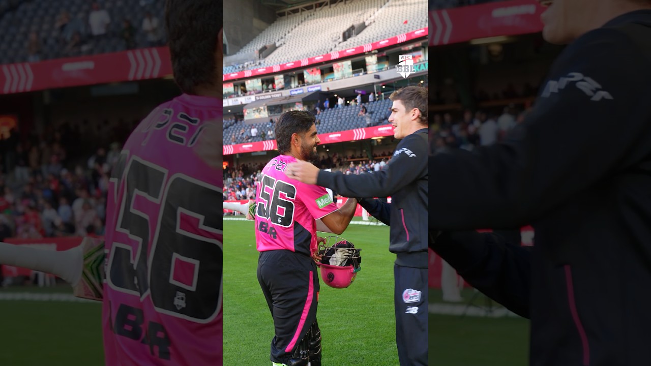 The moment belonged to Babar 👑👏 