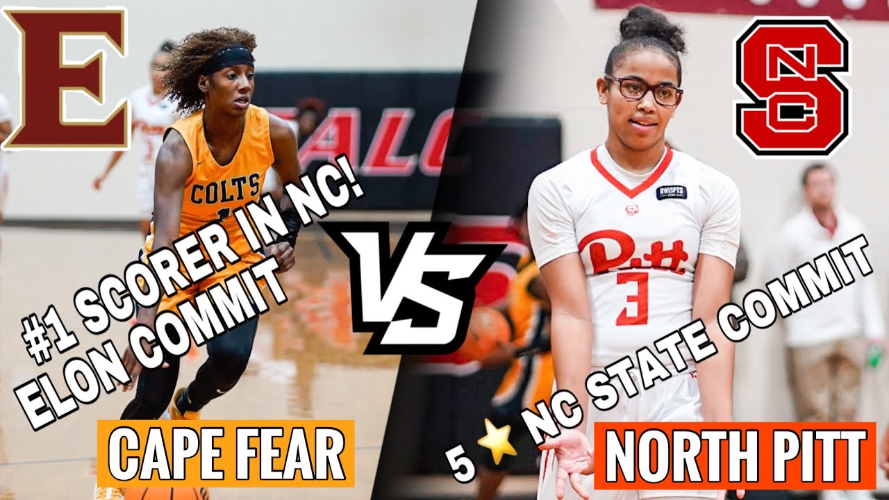 5 ⭐️ Zamareya Jones vs #1 Scorer in NC Jayda Angel! Cape Fear vs North Pitt at SC MLK Invitational!