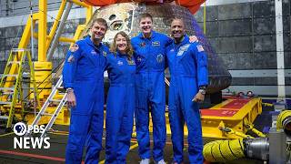 WATCH: Artemis II astronauts discuss their historic moon mission after returning to Earth