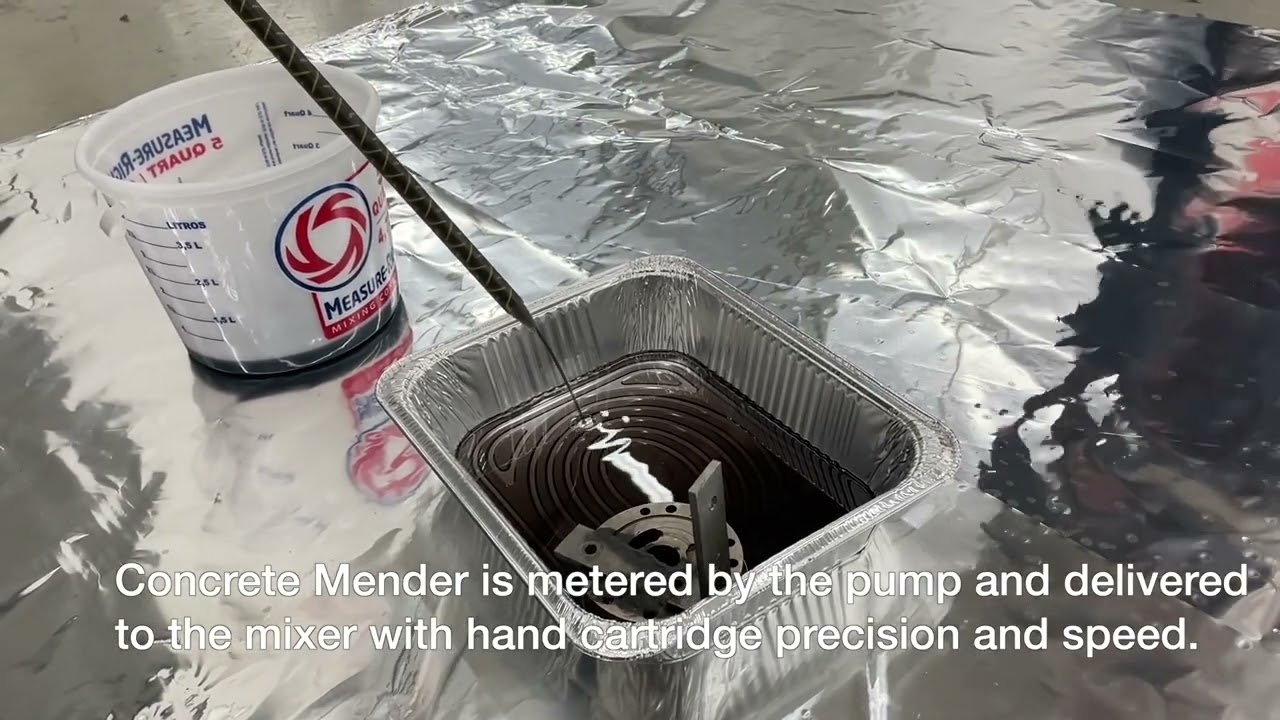 AST Geroller  Pump for Roadware 10 Minute Concrete Mender