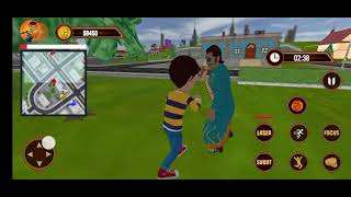 Rudra 𝘾𝙖𝙧𝙩𝙤𝙤𝙣 𝙂𝙖𝙢𝙚  Fighting Game Rudra vs Sakal Best Fight Game And Golden Key Rudra Fighting screenshot 4