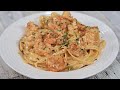 Creamy Shrimp Fettuccine Alfredo Recipe