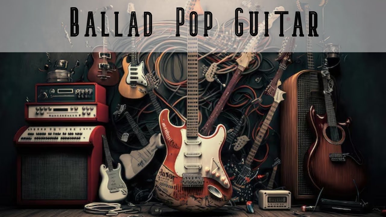Ballad Pop Guitar Backing Track in E minor