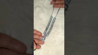 AD American diamond and cubic zirconia necklace #myntra #adnecklace #tranding #viral