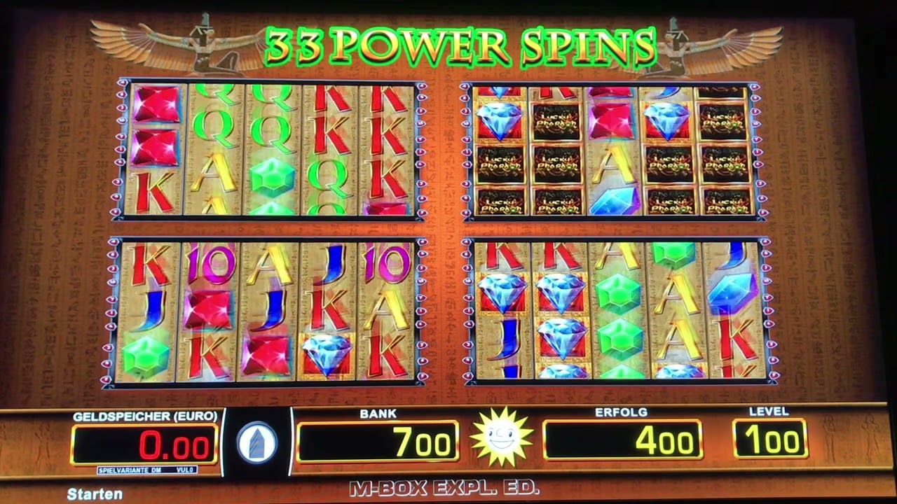 Lucky Pharao 💎💎💎 auf 1€ 🔥🔥🔥Teil 2🔥🔥🔥endlich mal ein paar Bilder 💰