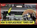 How to replace chip for brother tn760tn730 toner cartridge