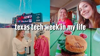 TEXAS TECH WEEK IN MY LIFE
