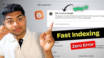 Why Your all Blogger Post Not Indexing? | How to index Blog Post in Search Consol