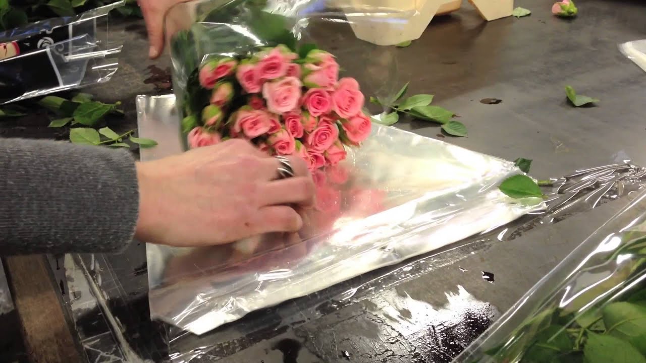 How to pack flowers How to pack flowers