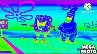 Spongebob Laguhing In Corlmama Effect But Is Normal Fix