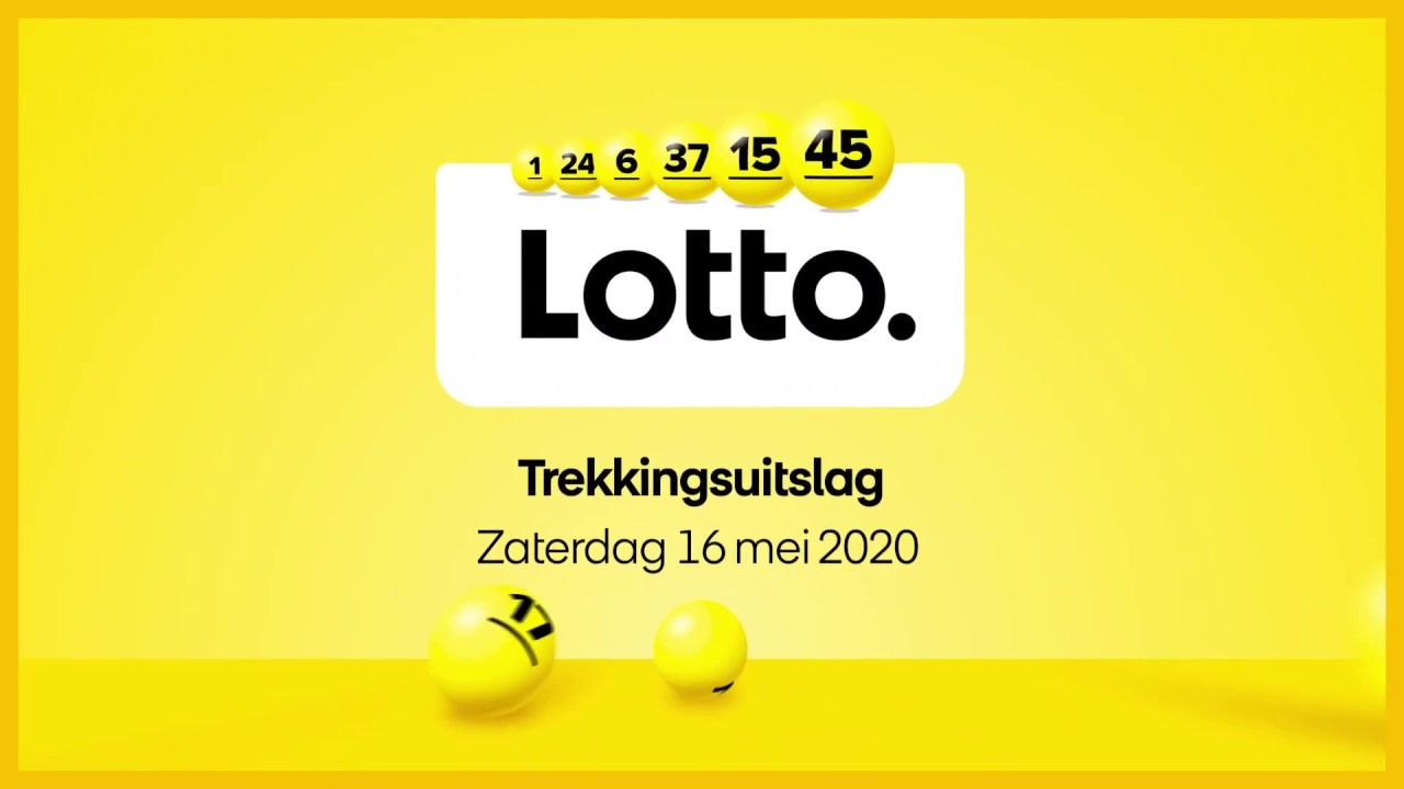 Lotto trekkingsuitslag 16 mei 2020