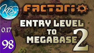 Factorio 0.17 Ep 98: BOT SPLIT - Entry Level to Megabase 2 - Tutorial Let